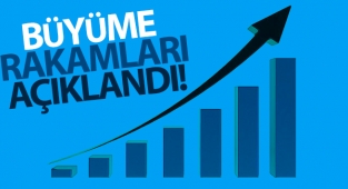 Büyüme rakamları açıklandı!