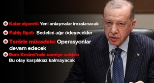 Cumhurbaşkanı Erdoğan'dan asgari ücret mesajı: Kesinlikle işçimizi zora sokmayacağız