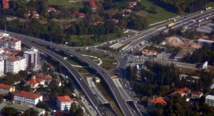 İzmir'de jandarmadan havadan trafik denetimi
