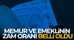 Memur ve emeklinin zam oranı belli oldu