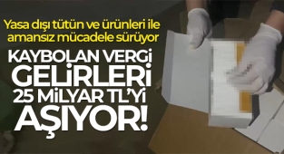 Milyonlarca kaçak makaron ve sigara filtresi ele geçirildi