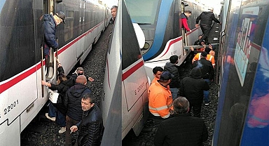 İZBAN'da arıza