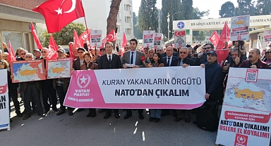 Vatan Partisi İzmir İl Başkanlığı “NATO’dan çıkalım bağımsız olalım”